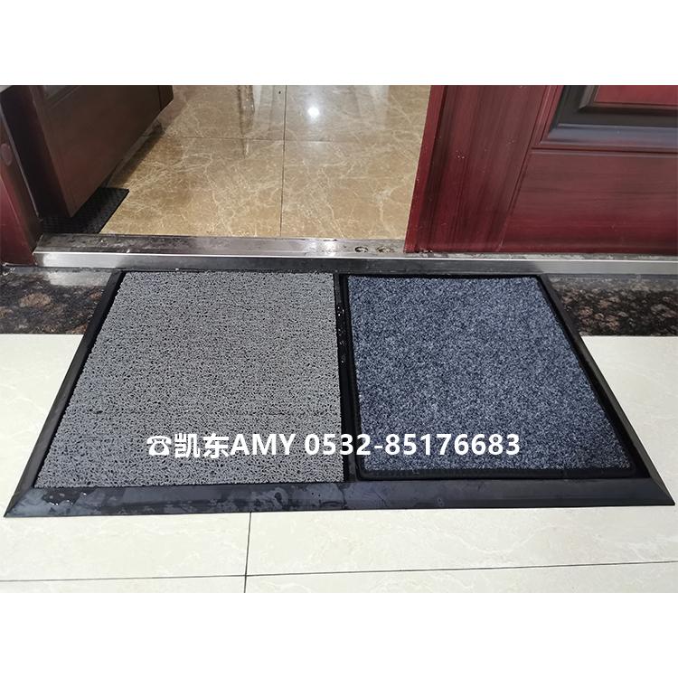 两用消毒脚垫_入户入口门口地垫_消毒门垫_入口鞋底消毒垫450*750*18mm