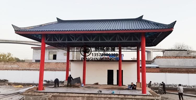 铝瓦屋顶多少钱_仿古瓦多少钱一块_新型屋顶铝合金瓦_铝合金仿古瓦_古建金属铝瓦厂家哪里有