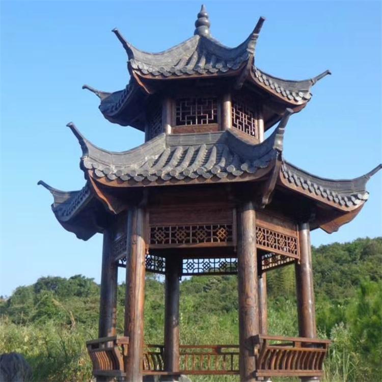 郑州四角防腐木凉亭 郑州六角防腐木凉亭 郑州八角防腐木凉亭 厂家直销