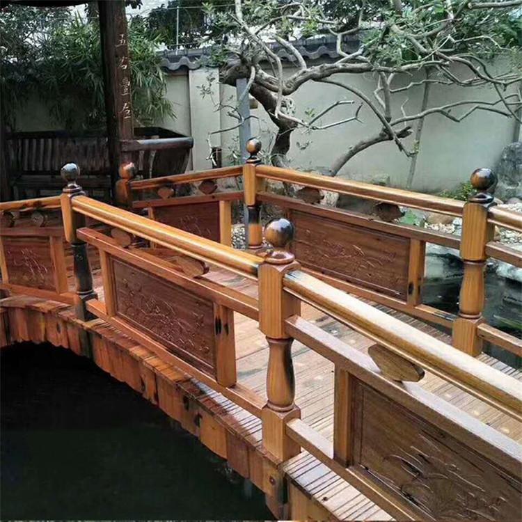 防腐木小木桥 景观防腐木桥定做 防腐木拱桥   快速发货 价格优惠