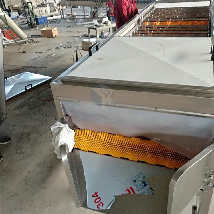 烟台洗牡蛎的设备 海蛎子清洗机价格 不锈钢材质连续式作业