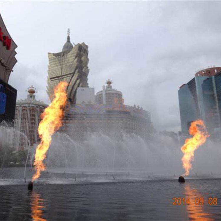 环保火景喷泉 火焰喷泉生产商 东方水景大型建造施工厂家