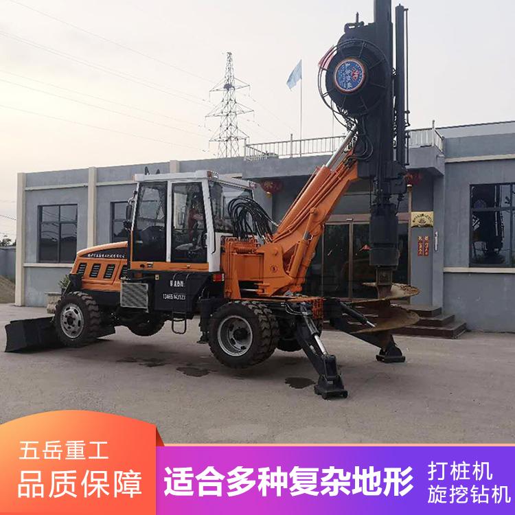 供应液压旋挖钻机 轮式旋挖钻机  建筑工程地基打桩机