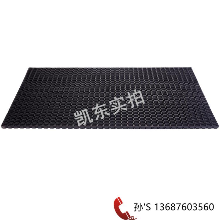 带孔疏水防滑橡胶地垫_青岛凯东橡胶镂空地垫_户外安全保护地垫青岛厂家