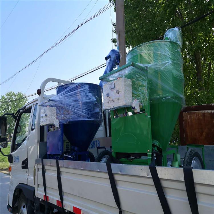 厂家直销阶梯式养鸡场专用养鸡喂料机 上料车 型号定制