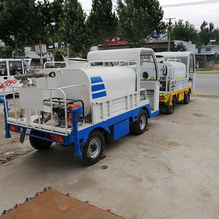 批发园区电动洒水车小型电动喷洒车电动洒水车