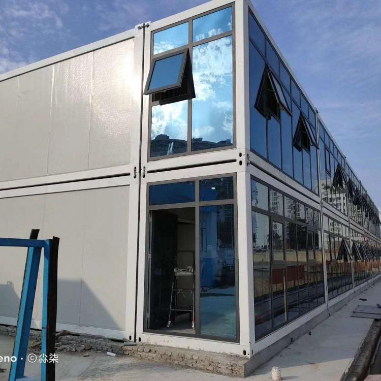 打包箱房  工程工地住房 住人集装箱房 集装厢房办公室