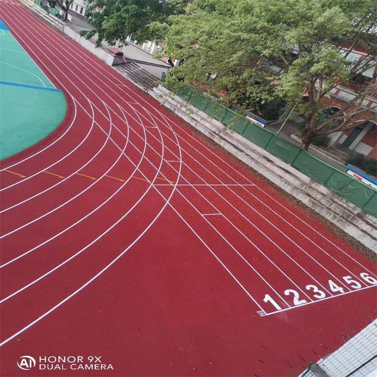 四川塑胶跑道  绵阳塑胶跑道施工 四川透气型塑胶跑道
