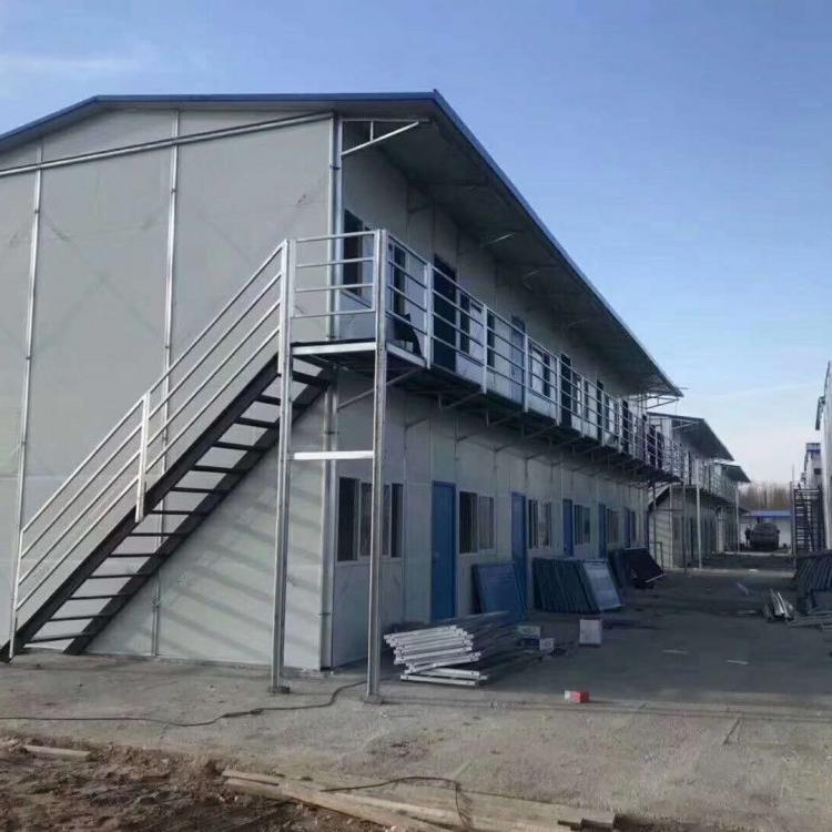 工地临建房经济耐用安装快捷活动板房工人宿舍专业定制