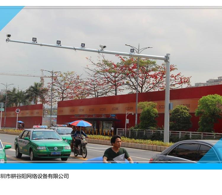 6.5×12米电子眼八角立杆监控杆道路高速公路八角立柱