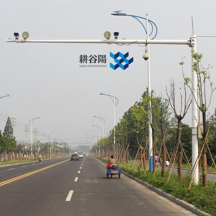 八角立杆 摄像机监控立杆小型圆锥监控杆