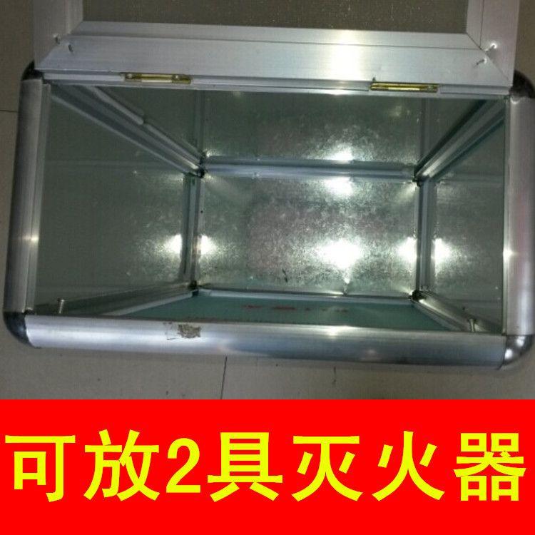 河南钢制消火栓箱消防柜  铝合金消火栓箱  灭火器箱报价 厂家直销