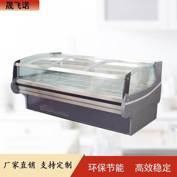 新款直冷鲜肉柜 生鲜肉冷藏展示柜 现货供应猪肉冷藏保鲜展示柜