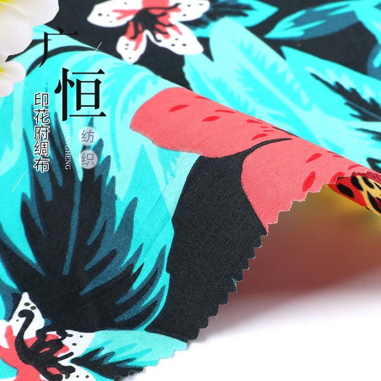 厂家面料印花府绸布GHJ180907-3  规格多样 欢迎选购