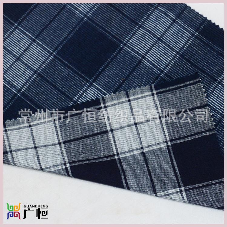 厂家16W靛蓝色织灯芯绒 色织靛蓝灯芯绒 牛仔灯芯绒