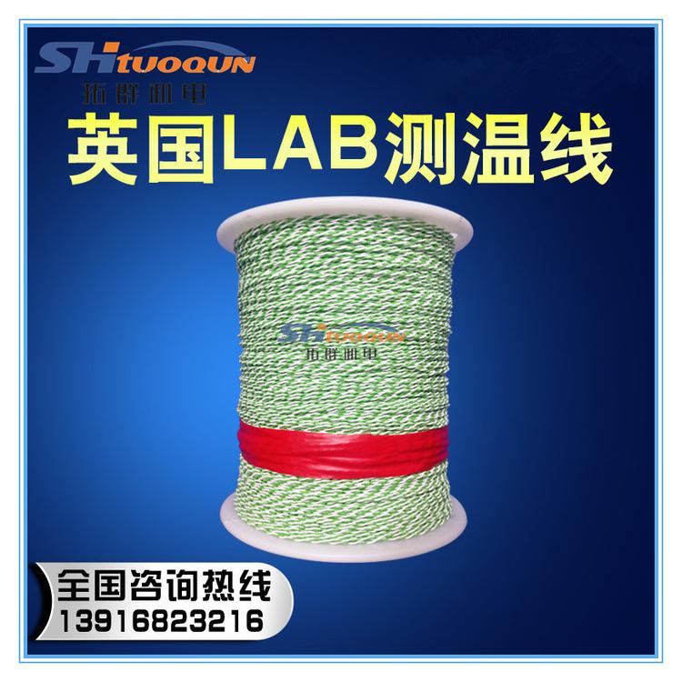 英国labfacility测温线 热电偶补偿导线 双绞感温线 K型2*0.2mm
