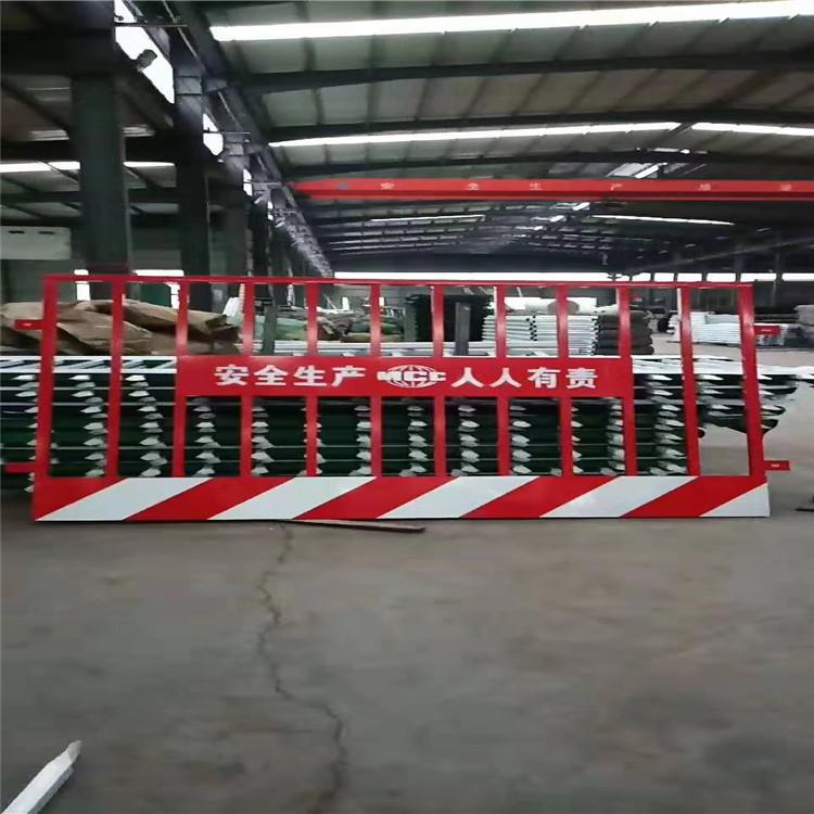 厂家供应锌钢建筑围栏_锌钢临时工地施工警示护栏_基坑护栏