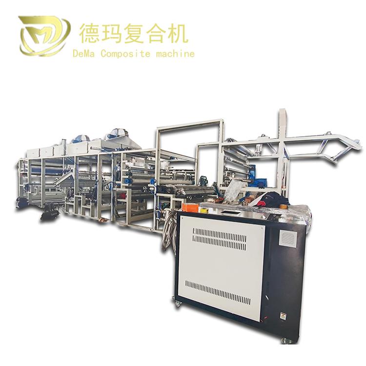 PUE热熔胶复合机面料复合机手术服面料复合机