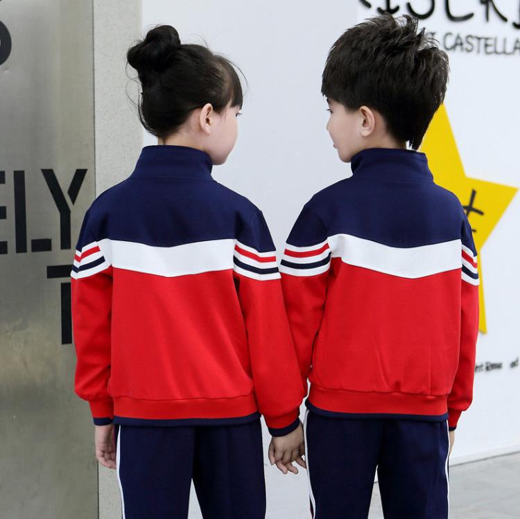 幼儿园园服春秋装 老师儿童校服套装 校服班服定制
