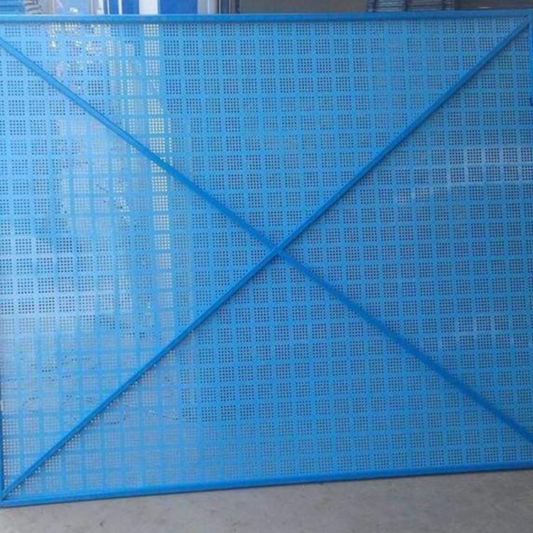云南省昆明市  建筑爬架网片 升降围挡洞洞板施工爬架网 加工