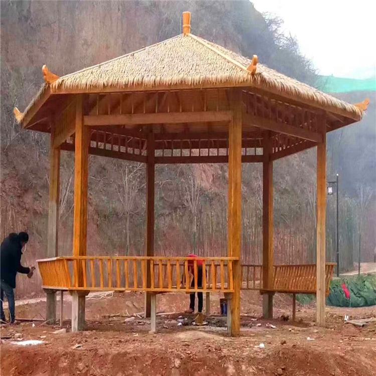 防腐木景观凉亭 防腐木凉亭价钱 款式多样 厂家直销