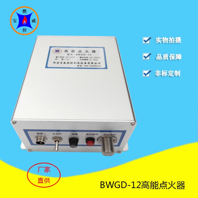 垃圾填埋厂沼气燃烧火炬太阳能自动点火装置