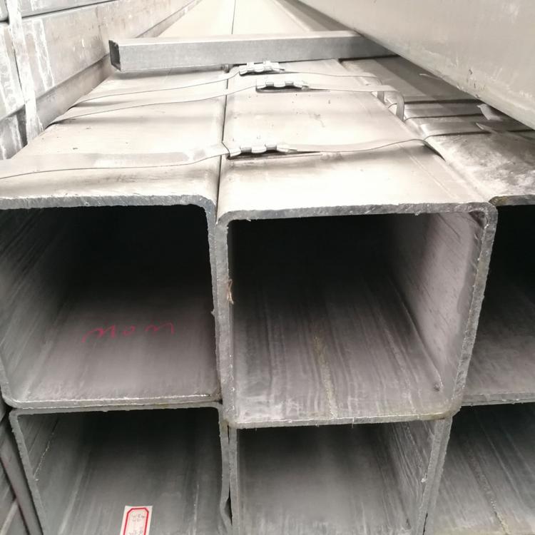 梧州方管厂家优质镀锌方管    140*70镀锌扁通-现货供应