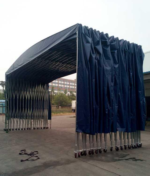 上海移动推拉棚厂家供应商 可移动雨棚推拉式雨棚推拉棚