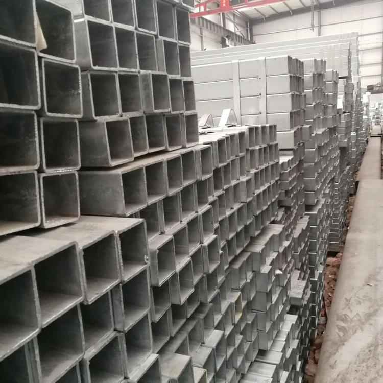 赣州镀锌管镀厂家    150*100镀锌扁通-现货供应