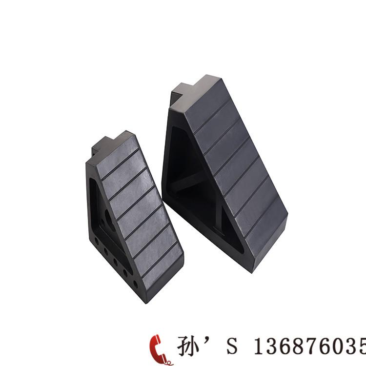 橡胶止轮块 青岛凯东小车防滑用刹车块 专用车轮止滑器