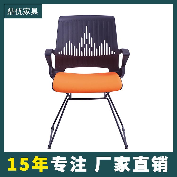 学校图书馆阅览室椅子 弓形休闲椅家用学习椅生产厂家 广东鼎优培训桌椅
