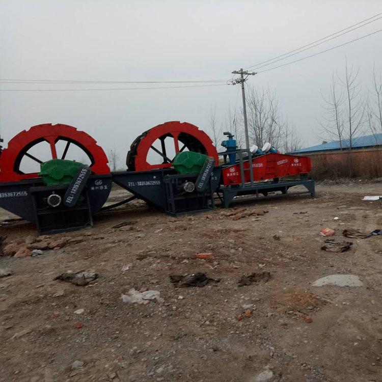 轮式洗沙机价格 青州洗沙机械 工地专用洗沙机械