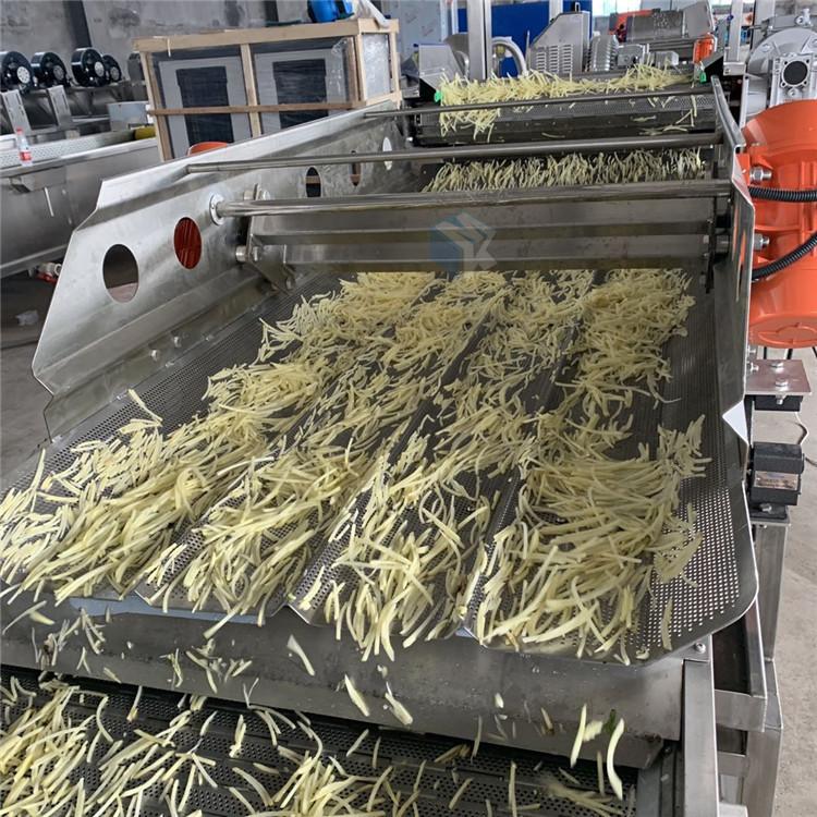 新款卧式涡流螺旋清洗机价格 净菜加工清洗机生产厂家 美康机械