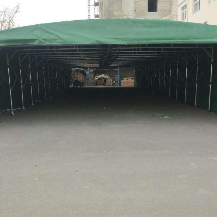 定做雨棚推拉棚 大型仓库推拉棚的价格 移动推拉棚制作厂家