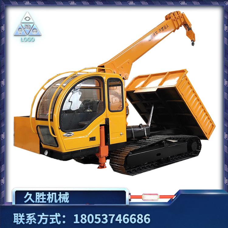 全地形履带随车吊 链轨式自备吊车 履带式随车起重机 履带拖拉机吊车