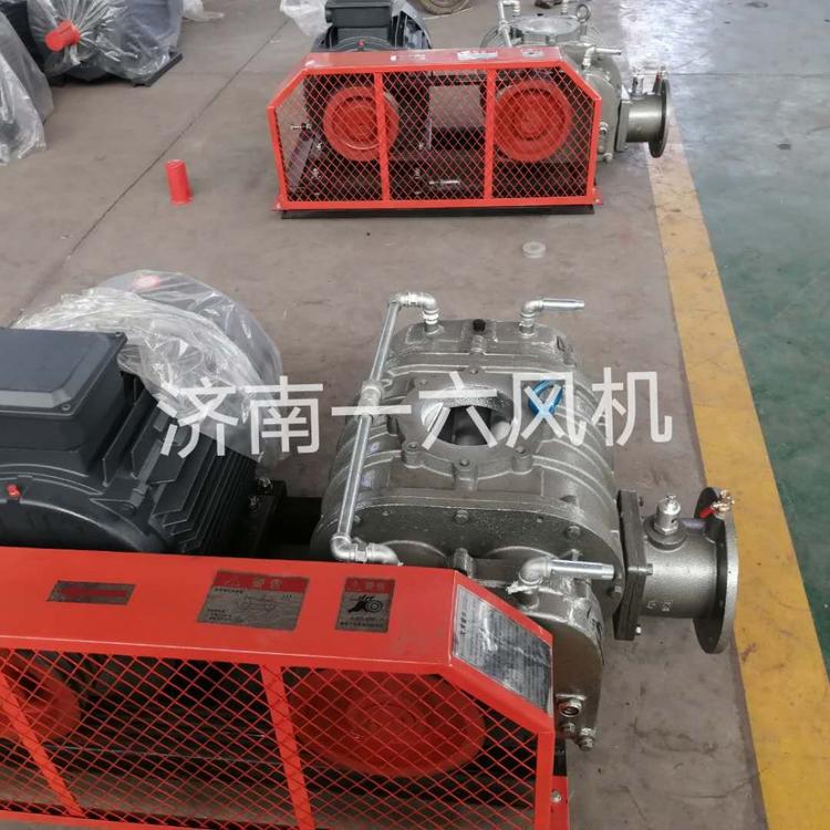 低噪音医院用回转风机熔喷布用罗茨鼓风机煤气输送罗茨风机选型