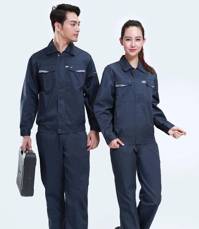 工作服套装 夏季电子厂服定制  耐磨工地劳保工装