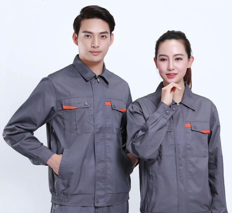 厂家直销工作服套装 夏季电子厂服定制  耐磨工地劳保工作服工装