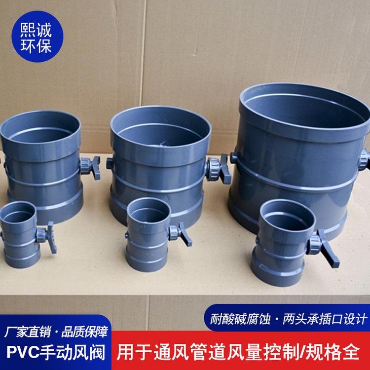 pvc手动风量调节阀
