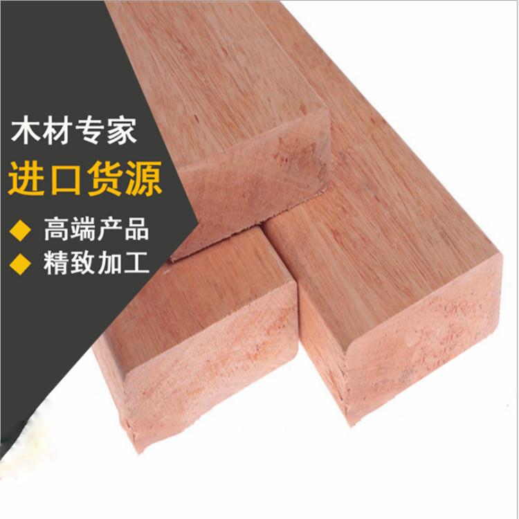 景观红柳桉防腐木 优质红柳桉防腐木 耐磨 耐腐蚀 耐冲击