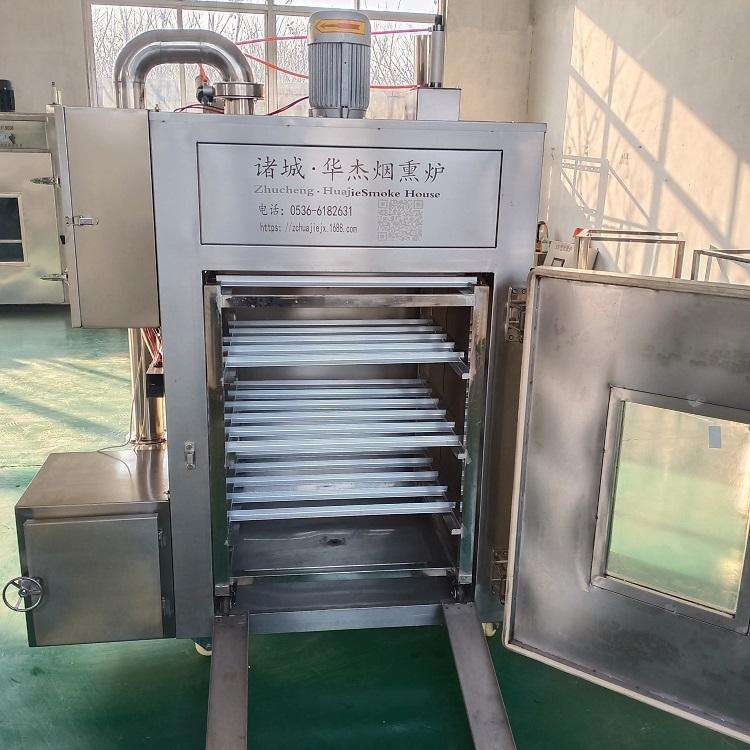 厂家供应红肠蒸煮烘干烟熏一体炉  诸城华杰烟熏炉专业制造商