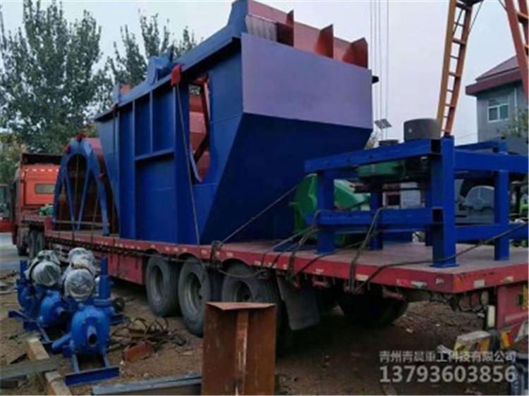 移动洗沙机定制 破碎水洗制砂 石料场专用