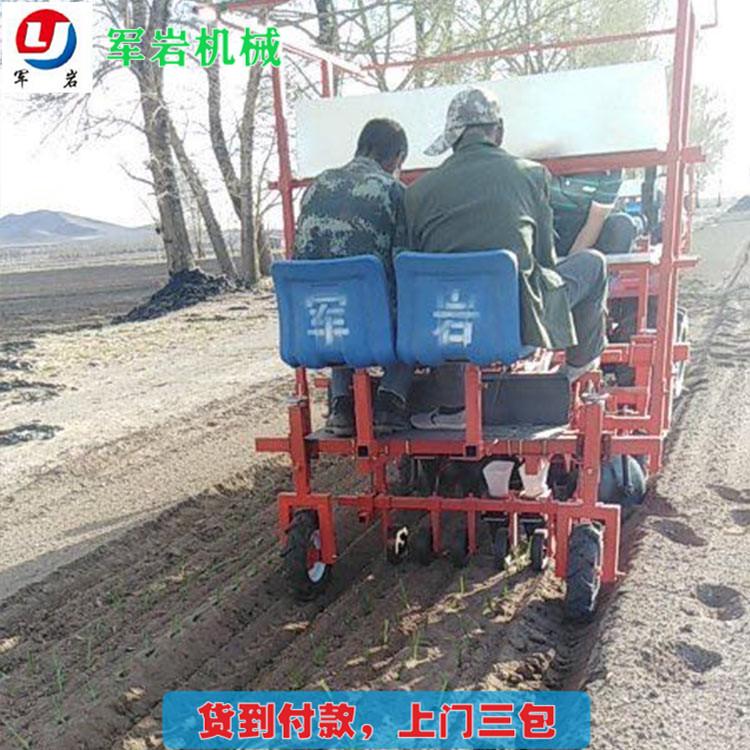 批发甜叶菊移栽机 小型移栽机批发 军岩机械