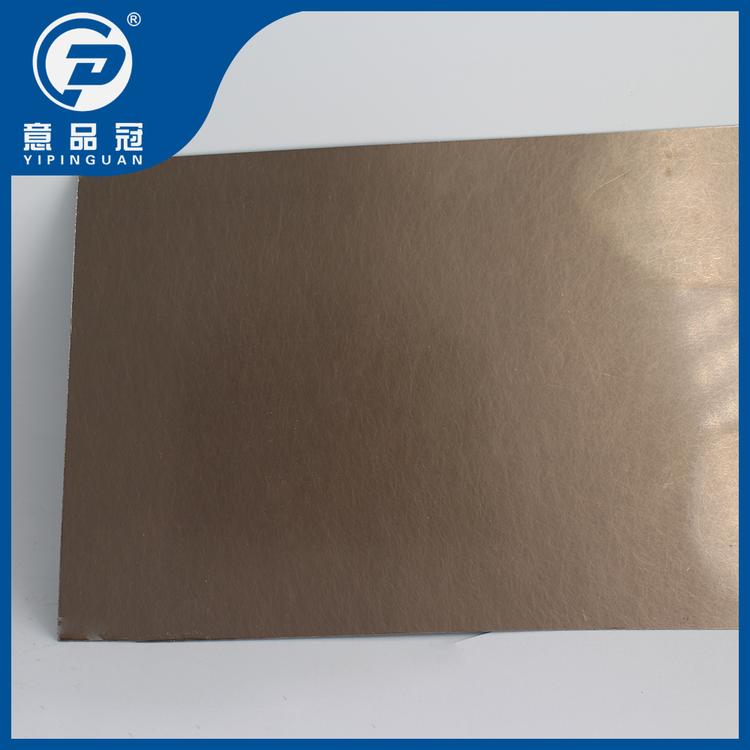 不锈钢乱纹板 和纹哑光无指纹定制 褐色咖啡色深褐色酒红色