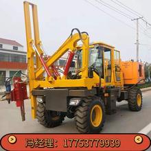 高速公路打桩机高速公路护栏打桩机 护栏液压打桩机