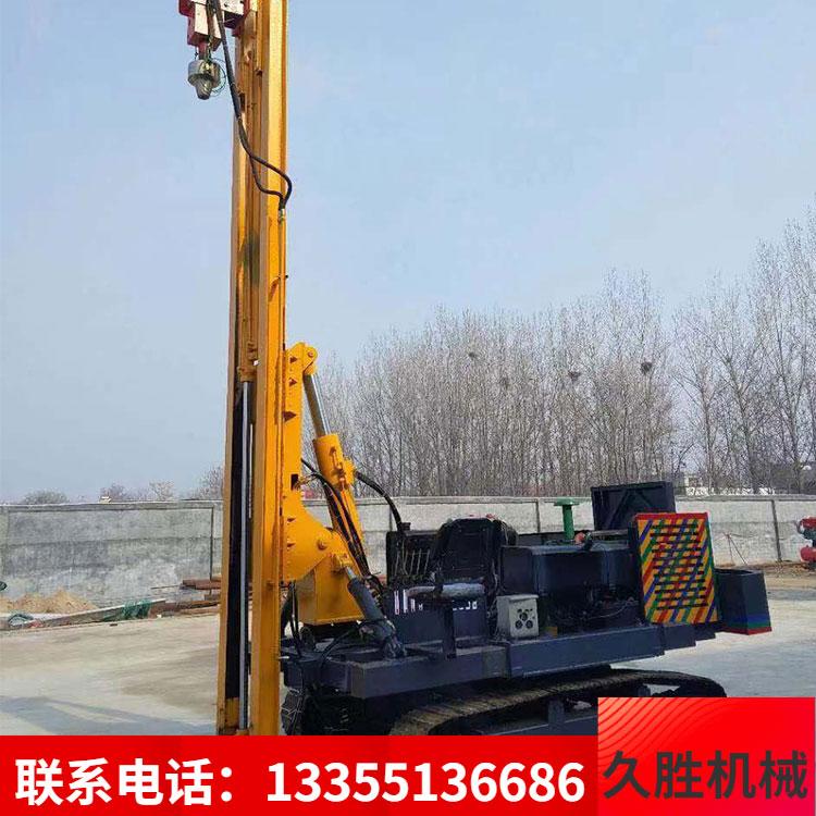 光伏支架打桩机2020款太阳能工程使用液压锤打桩机久胜机械