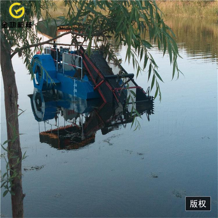 大型割草船   打捞水浮莲打捞船