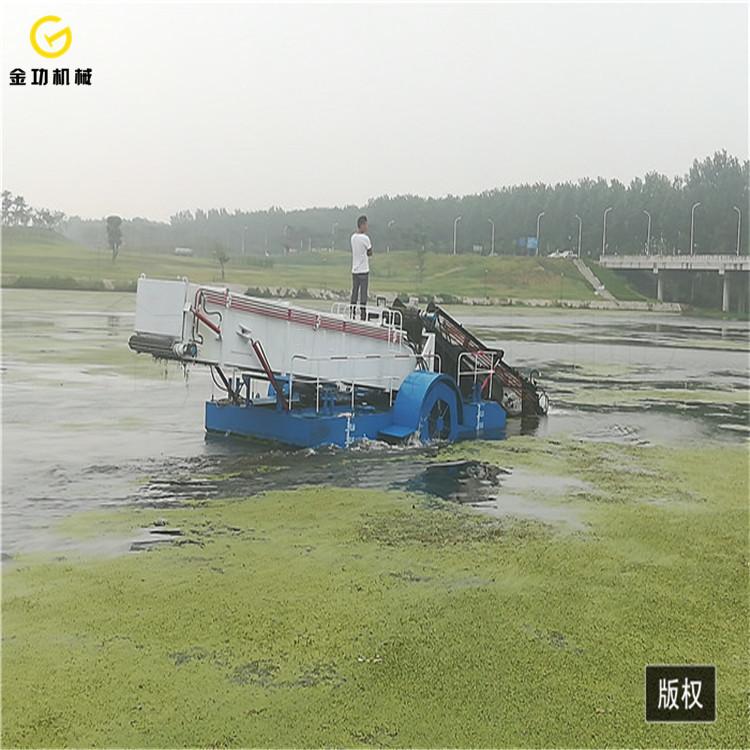 全自动割草船  全自动水葫芦打捞船