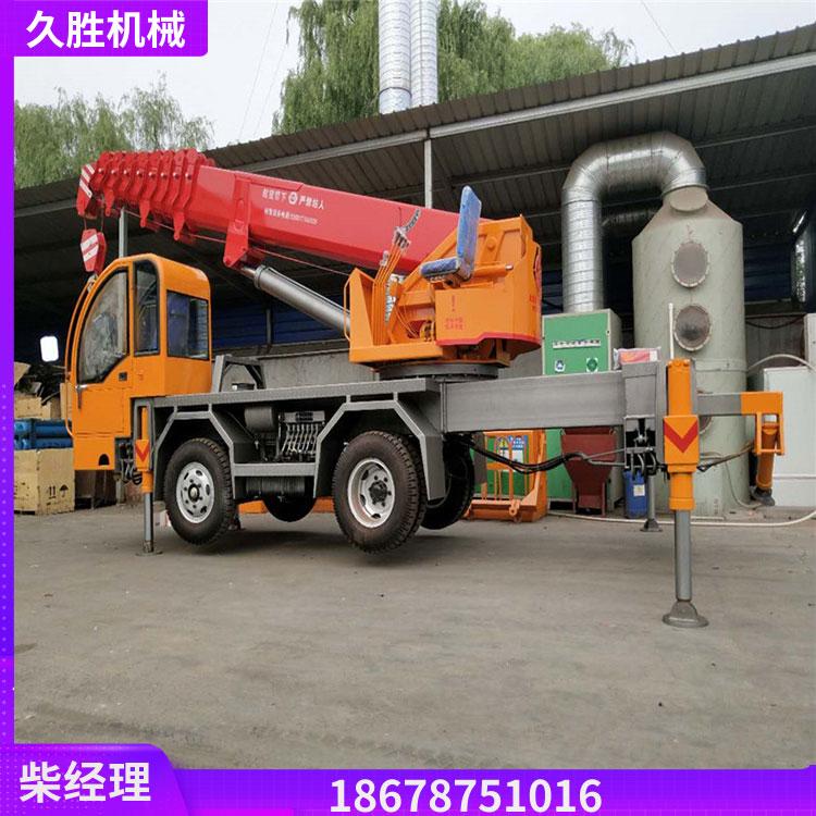 全液压三轮吊车盖房农用价低高质量新款三轮车移动式小吊机 久胜机械