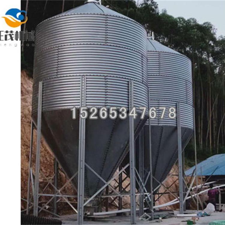 厂家专业生产料塔    自动喂料设备镀锌料塔     质量保证